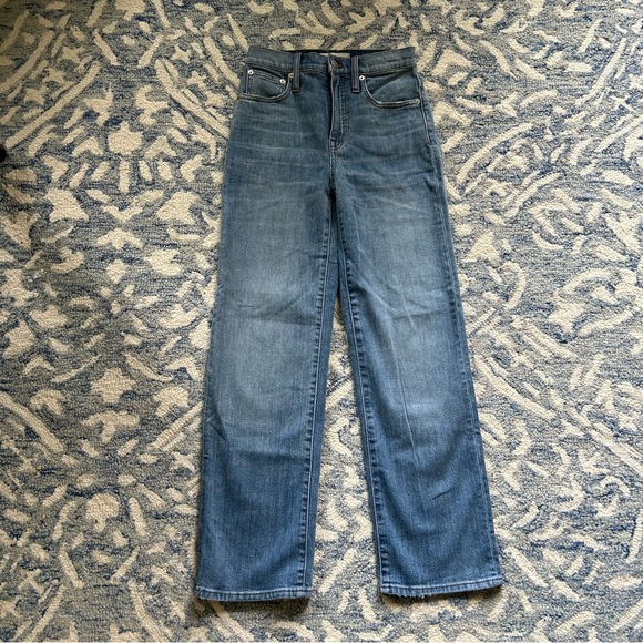 Madewell Bundle/Lot of 5 Jeans Pants Blue Black Classic Straight Slim Size 23 - Picture 9 of 16